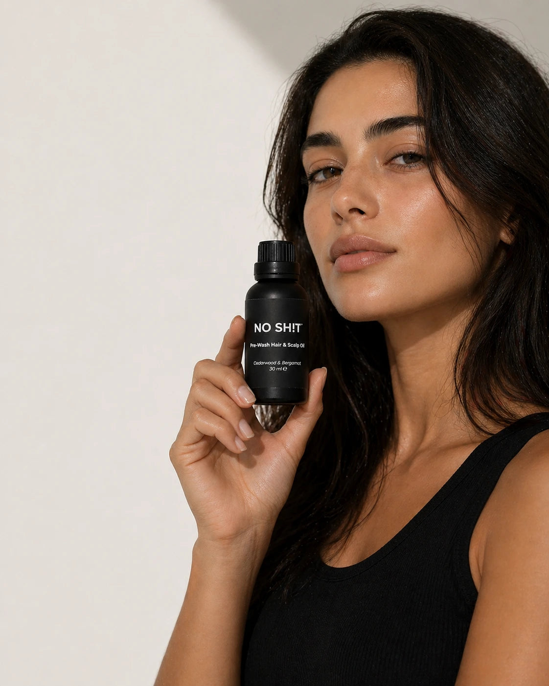 No Sh!t Pre-Wash Hair and Scalp Oil bottle